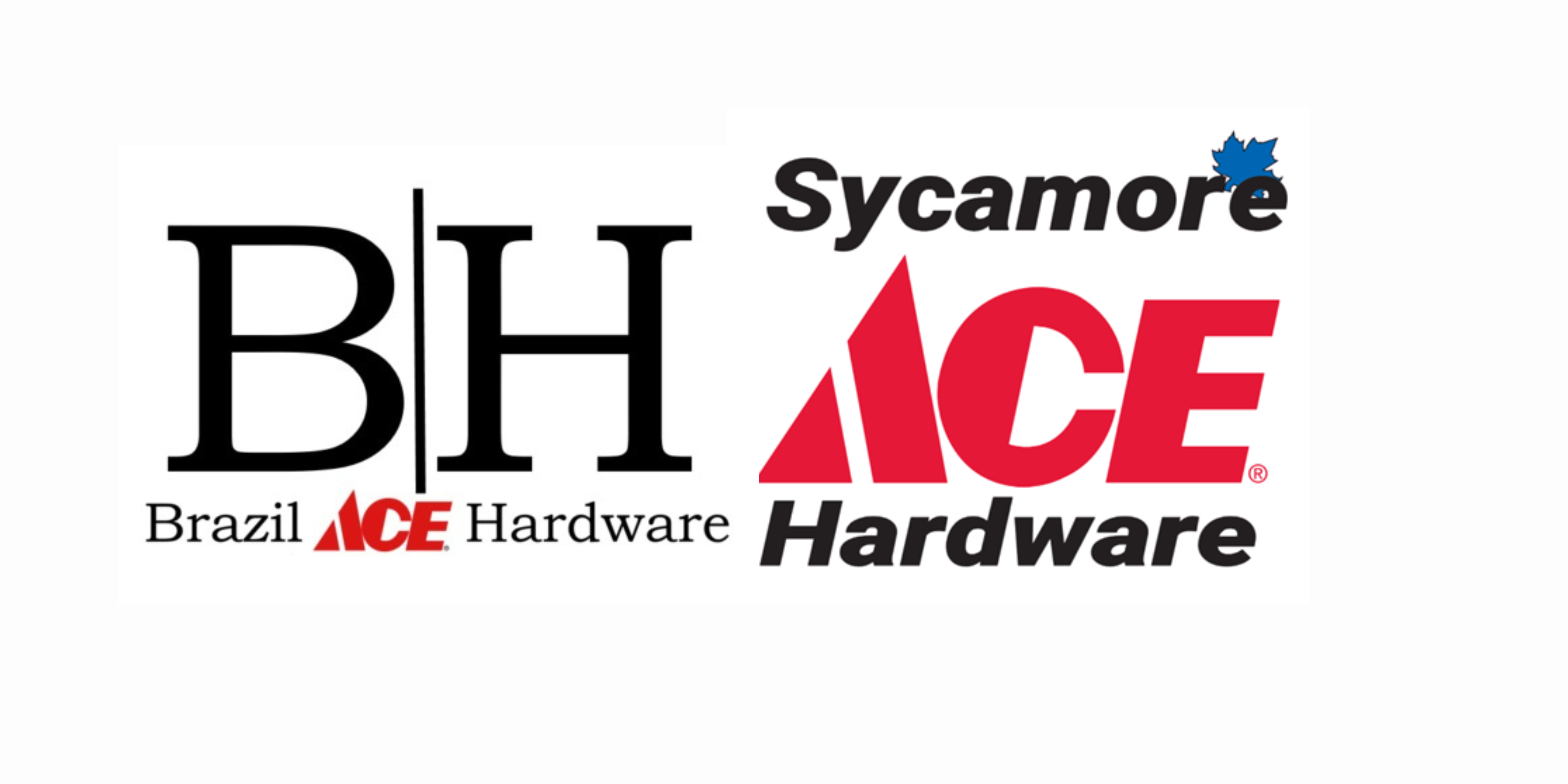 Sycamore and Brazil Ace Hardware logo